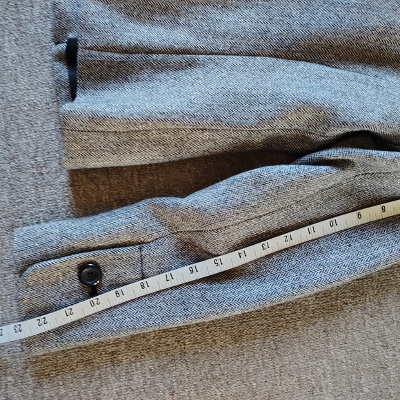 Chadwicks Gray Herringbone Tailored Blazer - Picture 5 of 5